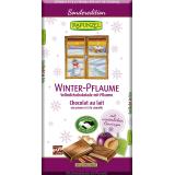 Vollmilchschokolade Winter-Pflaume, 80 g