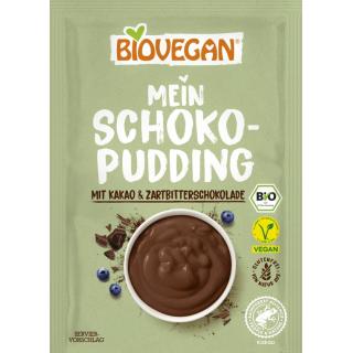 Schoko Pudding Pulver, mit Kokosblütenzucker Biovegan