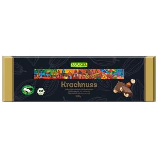Krachnuss Vollmilch Schokolade Haselnuss Rapunzel