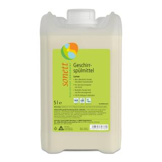 Sonett Geschirrspülmittel Lemon, 5 ltr Kanister