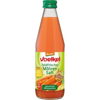 Möhrensaft aus feldfrischen Möhren, 0,33 l