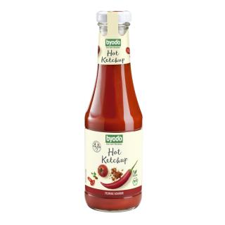 Hot Ketchup, byodo  500 ml Flasche