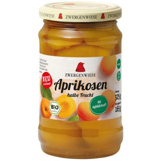 Aprikosen, 325 g Glas, Zwergenwiese