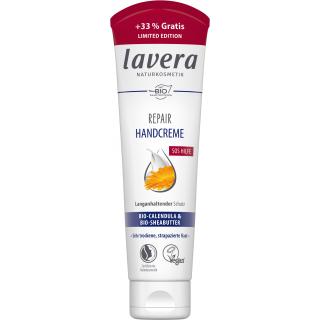 Repair Handcreme + 33%, 100 ml Tube lavera