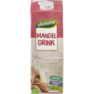 Mandel Drink ungesüßt, 1 l dennree