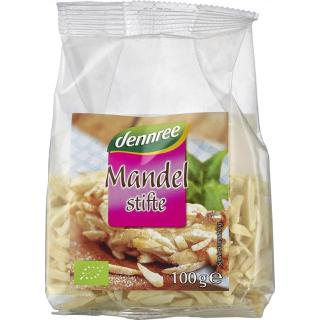 Mandelstifte, dennree 100 gr Packung