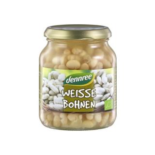 Weiße Bohnen im Glas
