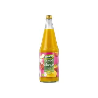 Apfel Mango-Saft dennree, (6 x 1 l)