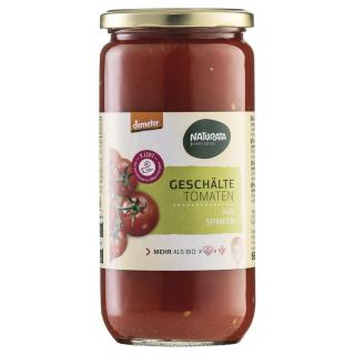 Tomaten geschält im Glas, Naturata