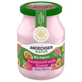 Joghurt Passionsfrucht-Guave, 500 g Andechser