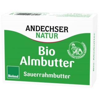 Butter Almbutter (Sauerrahm), Andechser