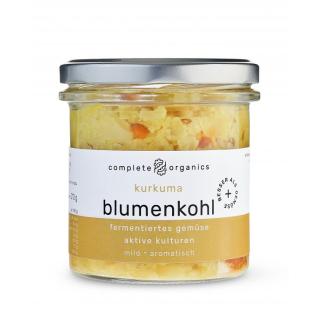 Blumenkohl, fermentiert von kurkuma  220 g Glas