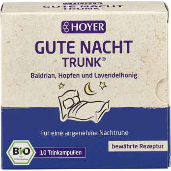 Gute Nacht Trunk, Hoyer, (10 x 10 ml) VP