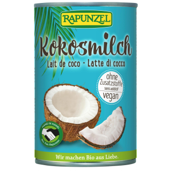 Kokosmilch HIH, 400 ml Dose, Rapunzel