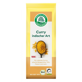 Currypulver Indisch, scharf, 50 gr Packung