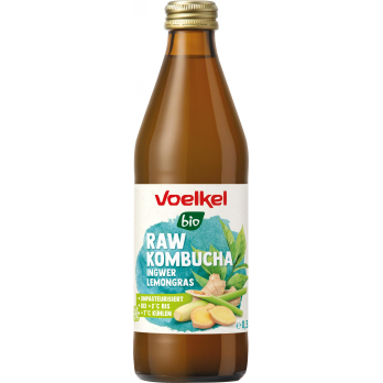Kombucha Ingwer, Voelkel 0,33 l Pfandflasche