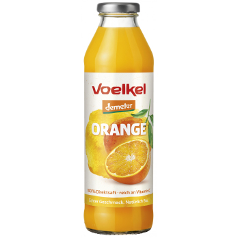 Orangensaft, 0,5 L MW- Flasche, MHD 01.09.2026