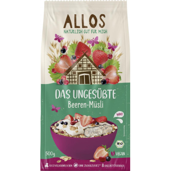 Das Ungesüßte Beeren-Müsli von Allos