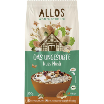 Das Ungesüßte Nuss-Müsli von Allos