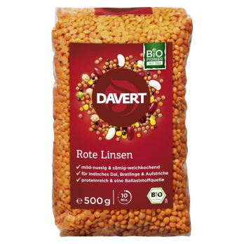 Rote Linsen ganz, oriental