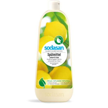 Spülmittel Lemon & Lime, sodasan 1 ltr Flasche
