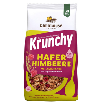 Krunchy Amaranth Hafer-Himbeer, 375 g