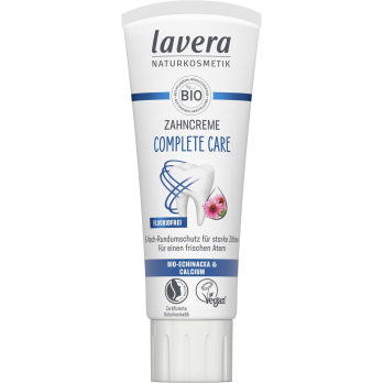 Zahncreme Complete Care Fluoridfrei, lavera 75 ml