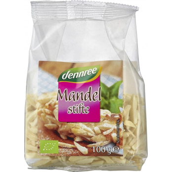 Mandelstifte, dennree 100 gr Packung