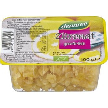 Zitronat, 100 gr Packung