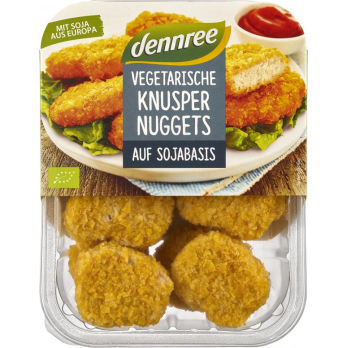 Knuspernuggets, dennree 180 gr Packung