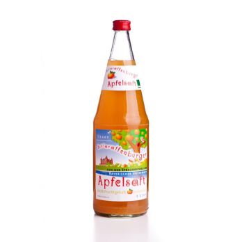 Apfelsaft naturtrüb, (6 x 1 l) Schlaraffenburger
