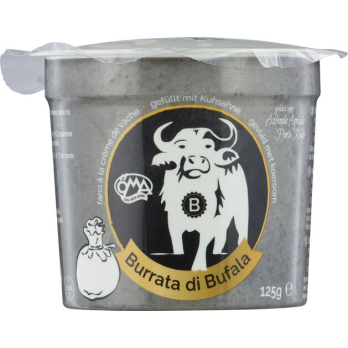 Büffel Burrata, 125 gr Becher, ÖMA