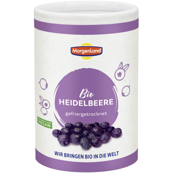 Heidelbeeren gefriergetrocknet, 35 g Morgenland