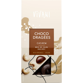 Choco Dragées Cashew Vivani, 75 g