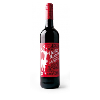 Heißer Hirsch rot, Glühwein, 0,75 ltr