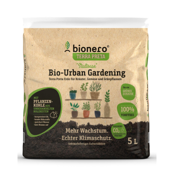 bionero Terra Preta Erde Bio-Urban Gardening 5 L,