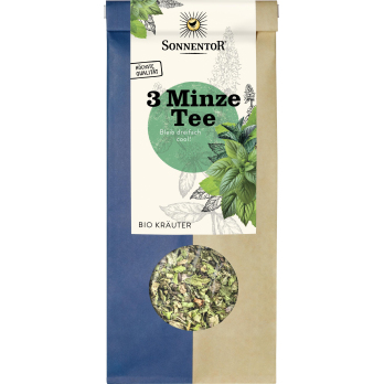 3-Minze Tee lose, 50 g Sonnentor