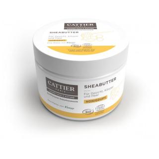 Sheabutter mit Honigduft, 100 g Tiegel