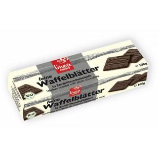 Feine Waffelblätter, Zartbitter, 100 g