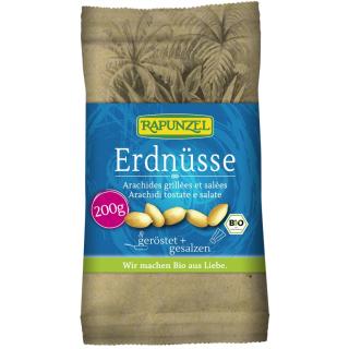 Erdnüsse geröstet, gesalzen, 200 g, Rapunzel