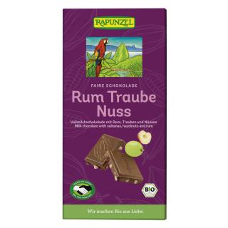 Rum Trauben-Nuss Schokolade, Rapunzel 100 g