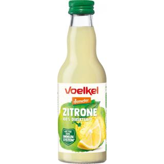 Zitronensaft, Voelkel 0,2 ltr Flasche