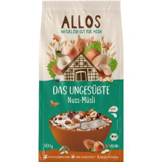 Das Ungesüßte Nuss-Müsli von Allos