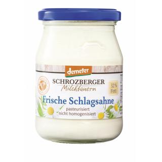 Sahne, 250 g Glas , 32,0%