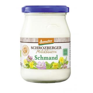 Schmand, 250 gr Glas, Schrozberger Milchbauern
