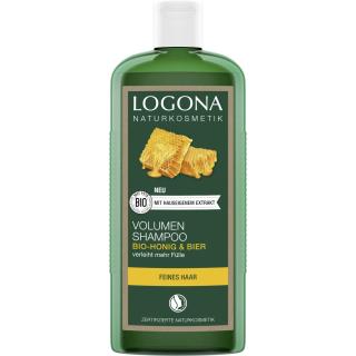 Volumen Shampoo Bier-Honig, Logona  250 ml Flasche