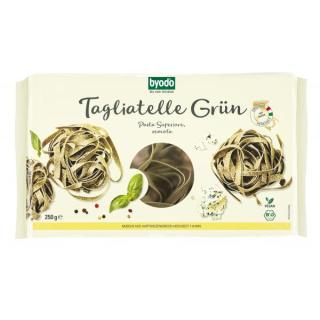 Grüne Tagliatelle-Nester