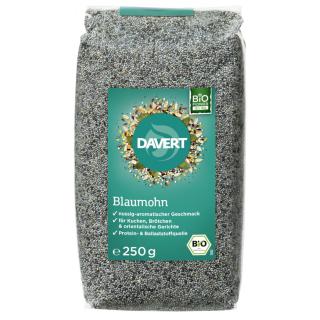 Mohn, Davert 250 gr Packung