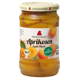 Aprikosen, 325 g Glas, Zwergenwiese