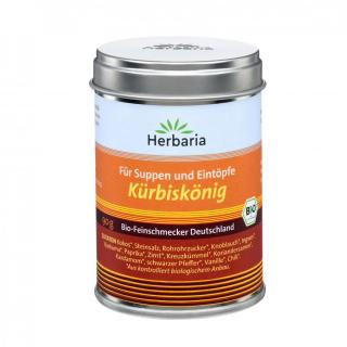 Kürbiskönig, Suppen und Eintopfgewürz, 90 g, Herbaria